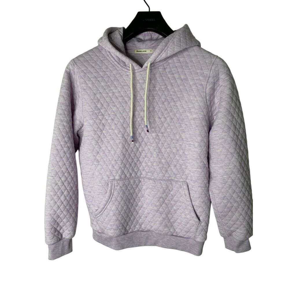 Marine Layer Corbet hoodie lavender women's size medium